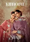 Shahi By Kimora Russian Silk With Embroidery Designer Salwar Suits Wholesale Market In Surat